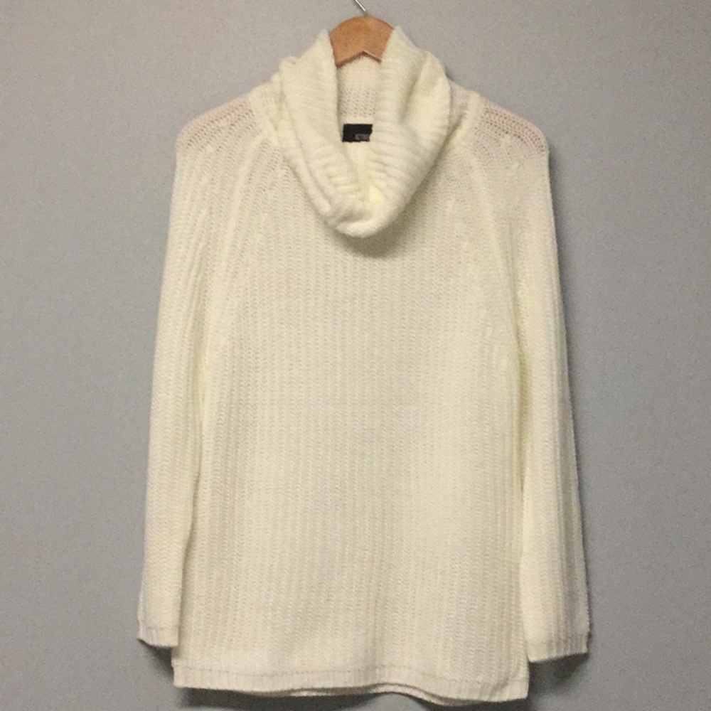 Cream knit sweater